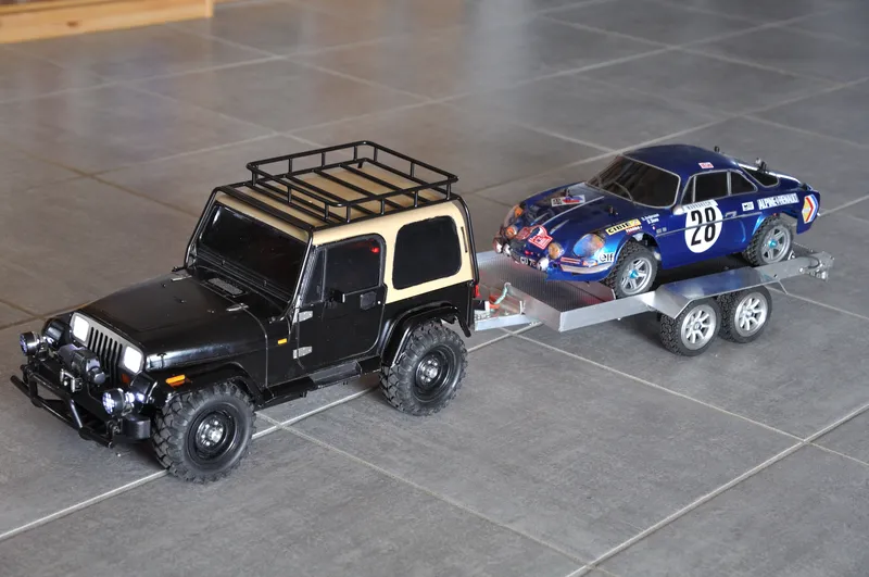 Jeep Wrangler en version chemins